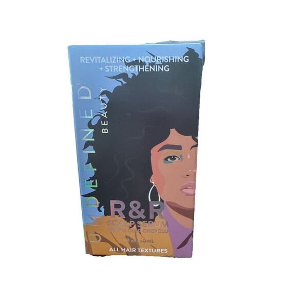 Undefined Beauty R&R Scalp Serum All Hair Textures 1 Oz Full Size - New In Box! - Picture 1 of 6